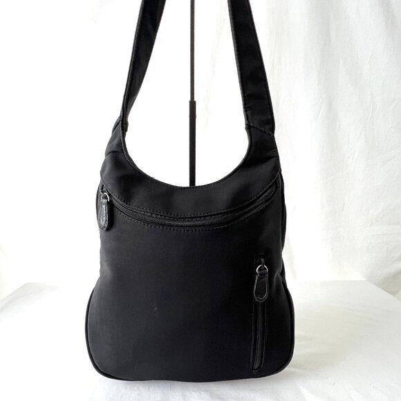 Harry and David's Northwest Express Crossbody Bag, Black, Excellent Condition! - Picture 1 of 14